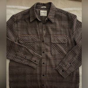 Abercrombie & Fitch Woman’s Oversized Plaid Shirt